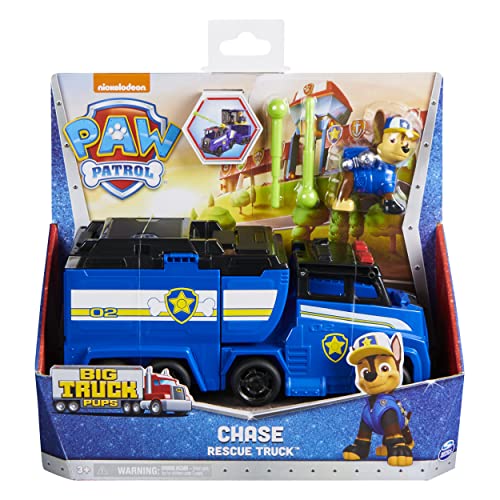 Psi Patrol, Big Truck Pup Chase Spielzeug-LKW-Kombination mit Sammlerfigur, Spielzeug für Kinder ab 3 Jahren Psi Patrol, Big Truck Pup Chase Spielzeug-LKW-Kombination mit Sammlerfigur, Spielzeug für Kinder ab 3 Jahren