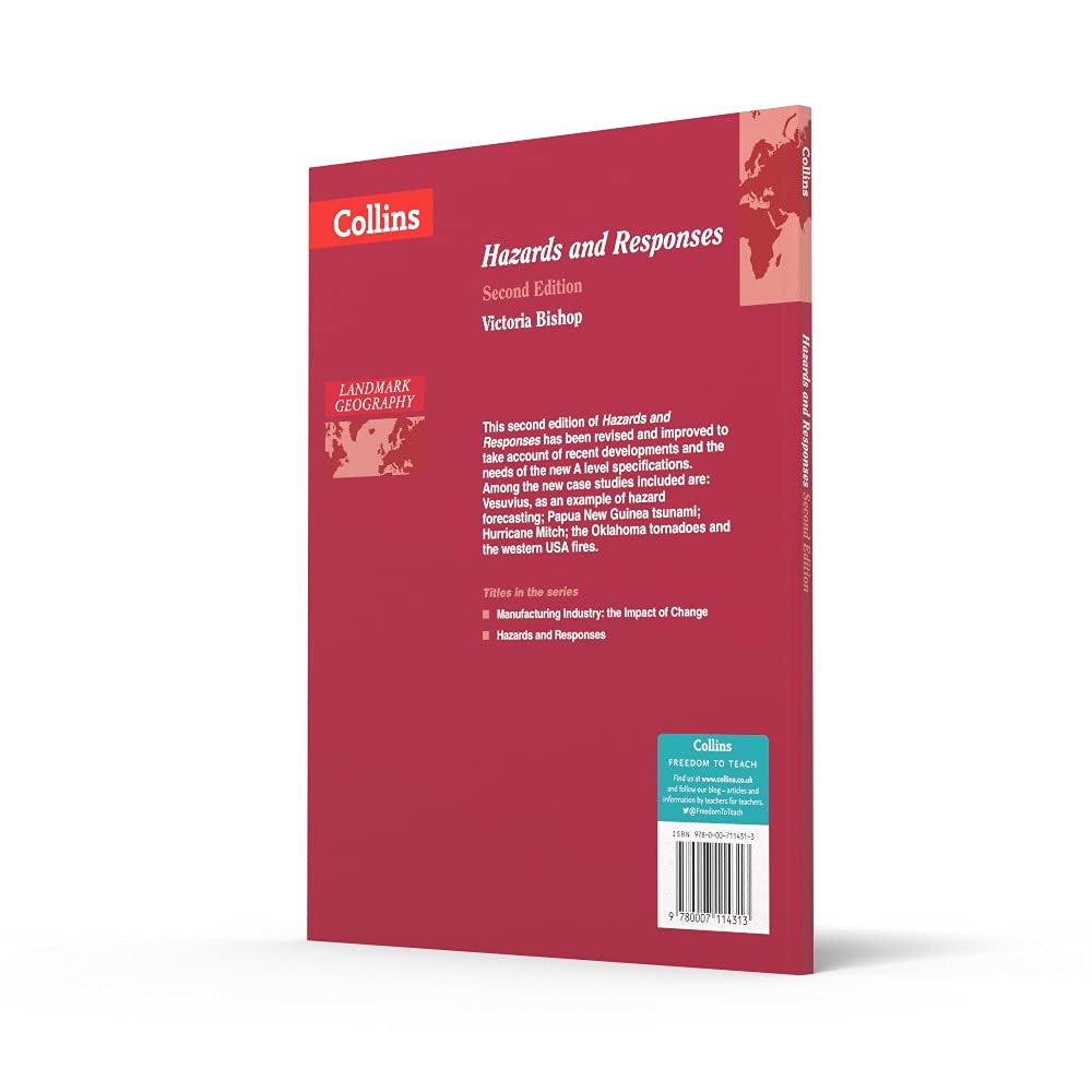 Landmark Geography Hazards and Responses: Part of this trusted Collins A Level Geography Series for complete coverage of this topic for the A Level specification