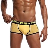 ✔Komfortabler: Der Herren-Slip mit dem 3D-Design in U-Form bietet mehr Bewegungsfreiheit ohne Beschränkungen. Dank der Doppelnaht-Technologie fällt der Faden an der Naht nicht ab. Das Tragen des Herrenslips macht Sie charmanter und selbstbewusster. Dieser Slip ist geeignet für Sport und Alltag.