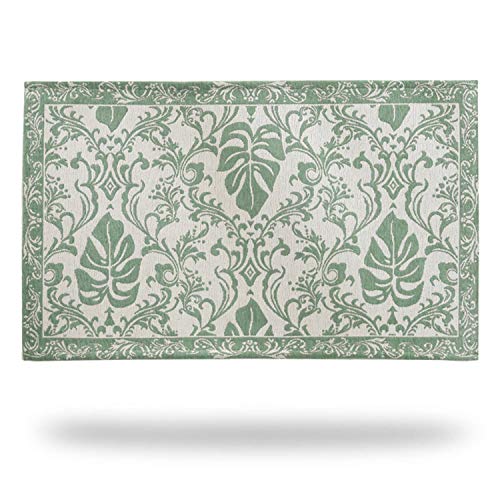 20X31 Door Mat Hallway Indoor Doormat 2'X3’ Moroccan Trellis Rugs Non Slip Chenille Fabrics Carpet For Small Front Machine Washable #TOP5