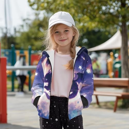 Hoodies for Teen Girls Zip Up Hooded Jacket Girls Oversized Sweatshirt Warm Kawaii Clothes for Holiday Travel3