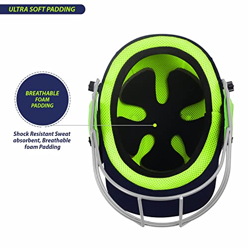 Dsc Vizor Cricket Helmet Large (Navy) #TOP1