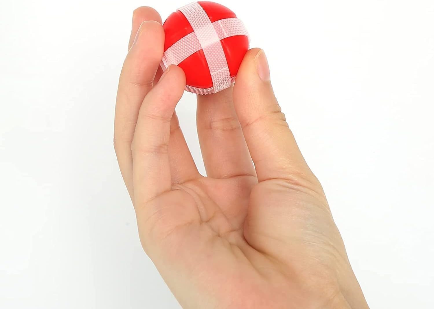 LATRAT Набор из 20 шариков для игры с ручкой Klettball Fangball Ballspiel с запасными шариками для игры с ручкой Klett Wurfspiel на улице и в помещении, 4 цвета