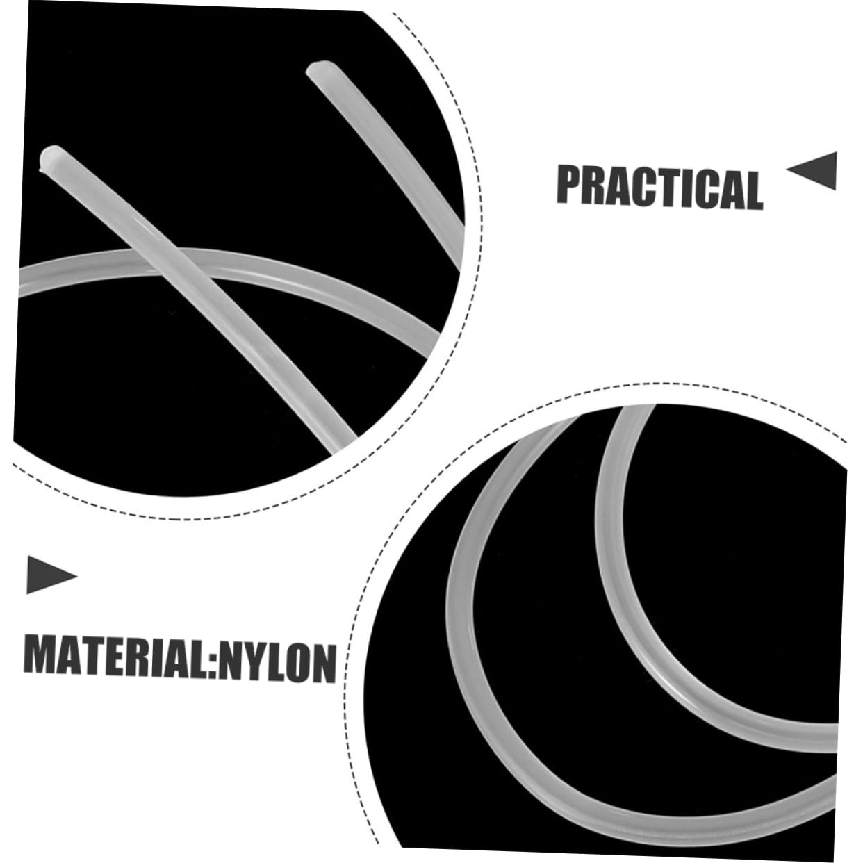 BESPORTBLE Basketball Frame Net Nylon Cord High Strength Use Basketball Rim Stringing