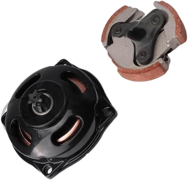 25H T8F 6T 7T Drum Gear Box With Clutch Pad Fit For 2Stroke 47cc 49cc Pocket Kids Quad ATV Dirt Bike Mini Moto Engine Parts(25H-6T Set A)