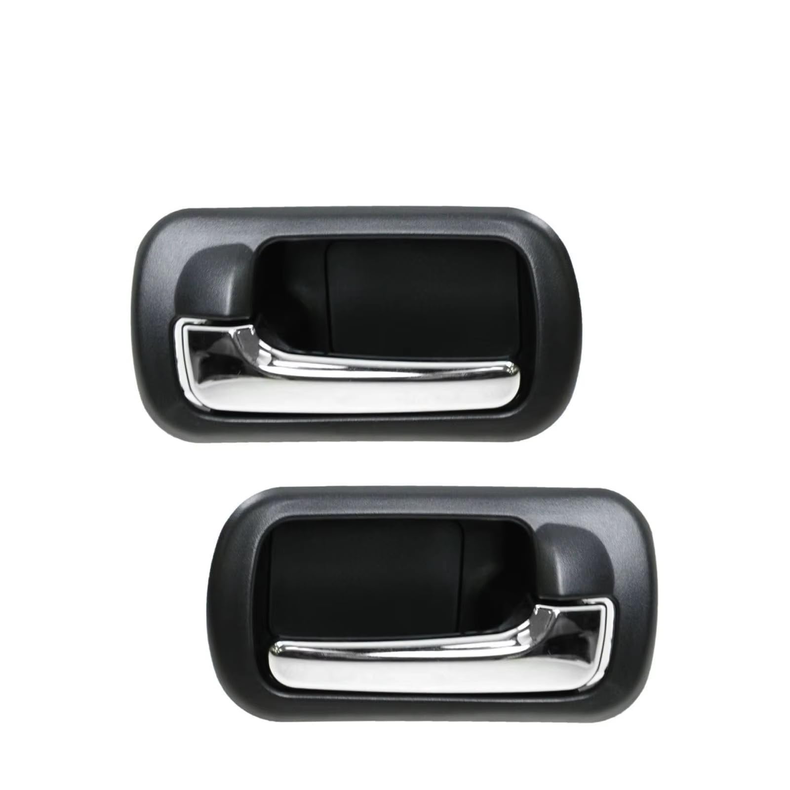 HQQJL Car Handle Set of 4 Interior Inside Door Handle Black Chrome for 2001 2002 2003 2004 2005 for Civic for Sedan 72160S5AA21