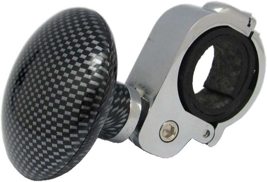 Visork Steering Wheel Knob Plastic Included Steering Wheel Help Ball Folding Steering Wheel Spinner Knob Power Handle Grip Ball 1 Piece