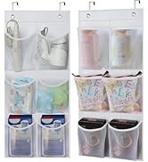 KIMBORA 2 Packs Narrow Over the Door/Wall Shoe Organizer, Small Hanging Shoe Rack for Closet with...