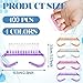 Bokon 400 Pcs Handle Grip Nail Brush Bulk Nail Scrub Brush Nail Brush for Toes and Nails Cleaner, Pedicure Scrubbing tool kit for Men and Women(Colorful)