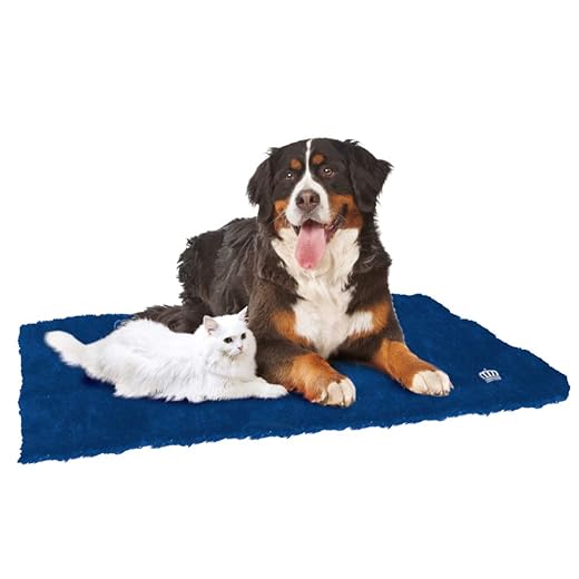 Croci Self-Heating Mat for Dogs and Cats, Insulated Thermal Mat Without Electricity, Blue, 48 x 38 cm