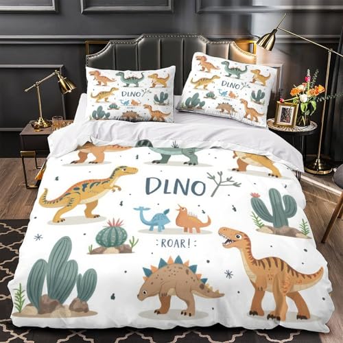 DRVASMXCP Dinosaurios para niños Funda