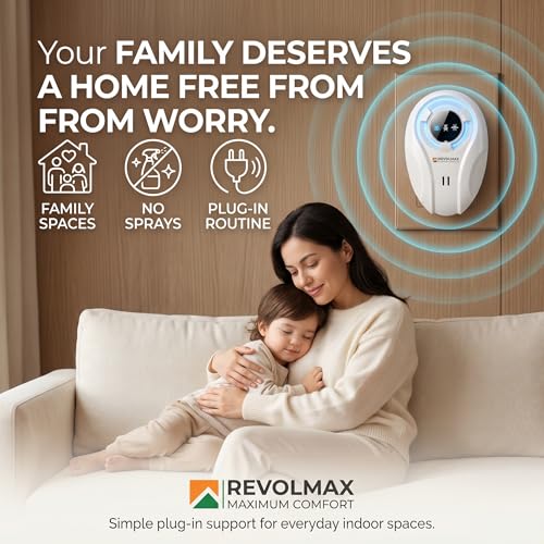 Image of Ultrasonic Pest Control Repeller - Electronic & Ultrasound, Indoor Plug-in Repellent - Get rid of - Rodents, Mice, Squirrels, Bats, Insects, Bed Bugs, Ants(2 Pack)
