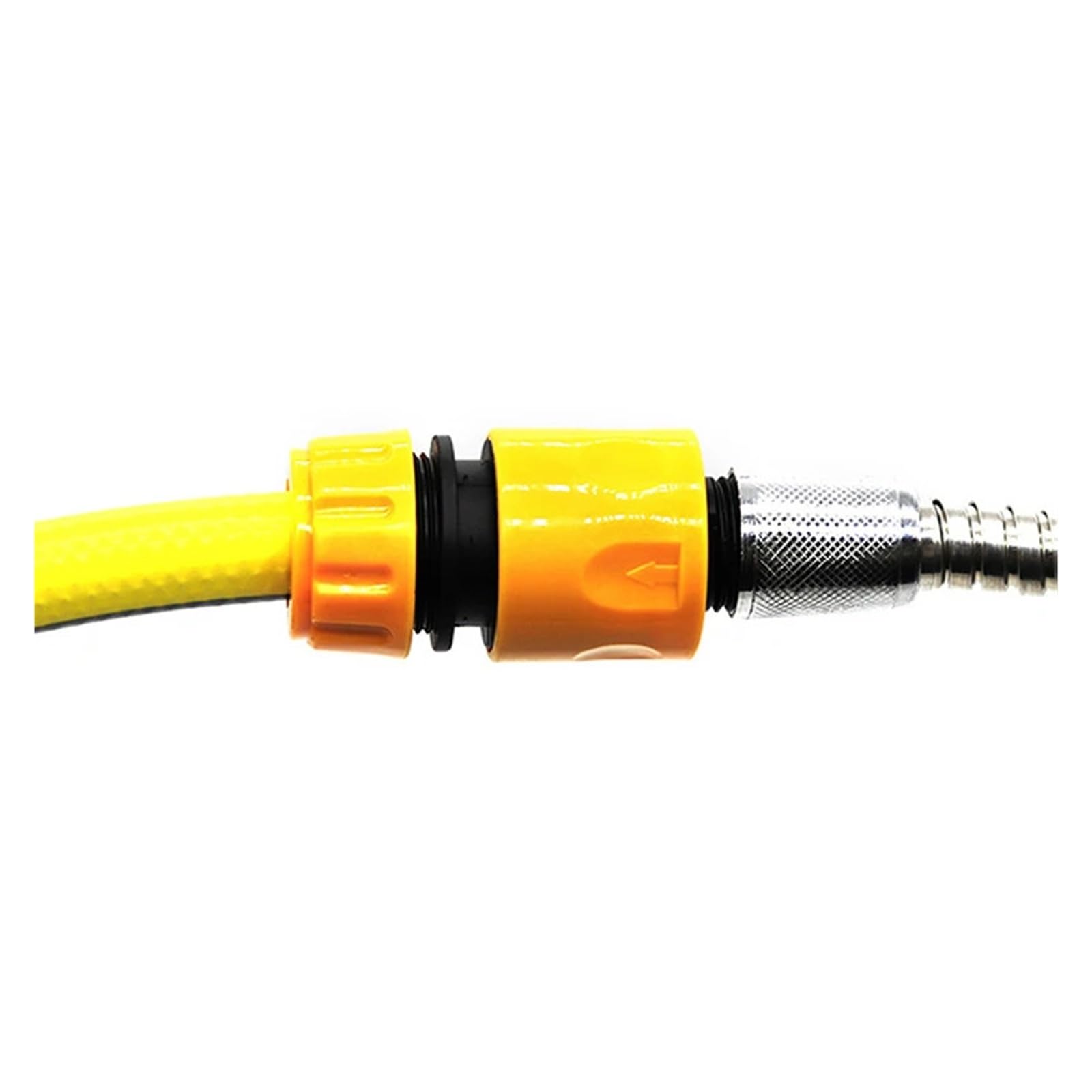 Adattatore per rubinetto filettato da 1/2" per tubo da giardino, raccordo rapido per sistema di irrigazione, set da 2 pezzi, durevole e facile da installare