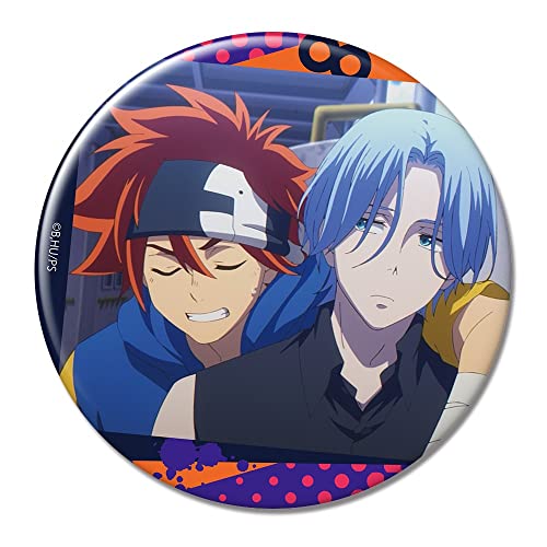 SK∞ エスケーエイト 缶バッジ Ver.2 暦 & ランガ B KBAN-S010-m30