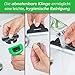 FinoPet Hundebürste Mittelgroße Hunde - Unterfellbürste Hunde, Effiziente Fellbürste Hund Unterwolle - Praktische Unterwolle Bürste Hund Kurzhaar, Leicht zu reinigen, Ergonomisch, Rutschfest (Größe M)
