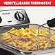 Tefal FR5111 Filtra Pro Inox & Design Fritteuse | 2400 Watt | Fassungsvermögen: 3 Liter Öl | exklusive System Filterung | Temperaturwahl: 150°C - 190°C | Timer | Edelstahl