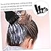 PartyKindom 6Pcs Hair Dyeing Tools with Highlighting Plates Professional Hair Tinting Kit for Salon and DIY Use Includes Boards and Brushes for Effortless Coloring