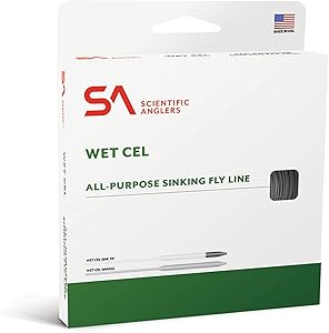 Scientific Anglers Wetcel Full Sinking Fly Line Sink Type IV 4 (4.0 - 5.0 ips)