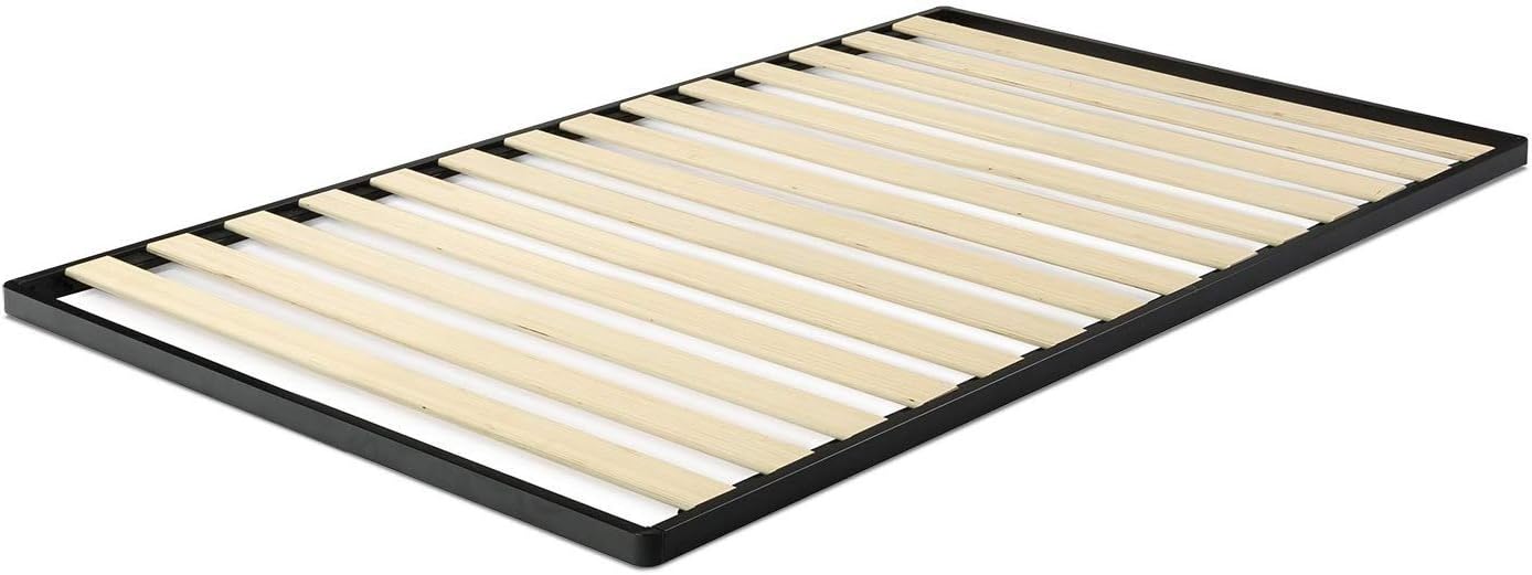 ZINUS Deepak Easy Assembly Wood Slat 1.6 Inch Bunkie Board, Bed Slat Replacement, Queen