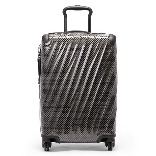 TUMI - 19 Degree Lite 4 Wheel Luggage - Lightweight and Highly Durable, Modern Contour, Hard Shell Men's and Women's Suitcase - 21.75' Carry-On, Black Graphite