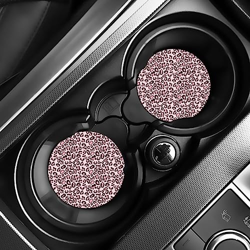 Portavasos absorbente rosa para auto Unifizz miniatura 1