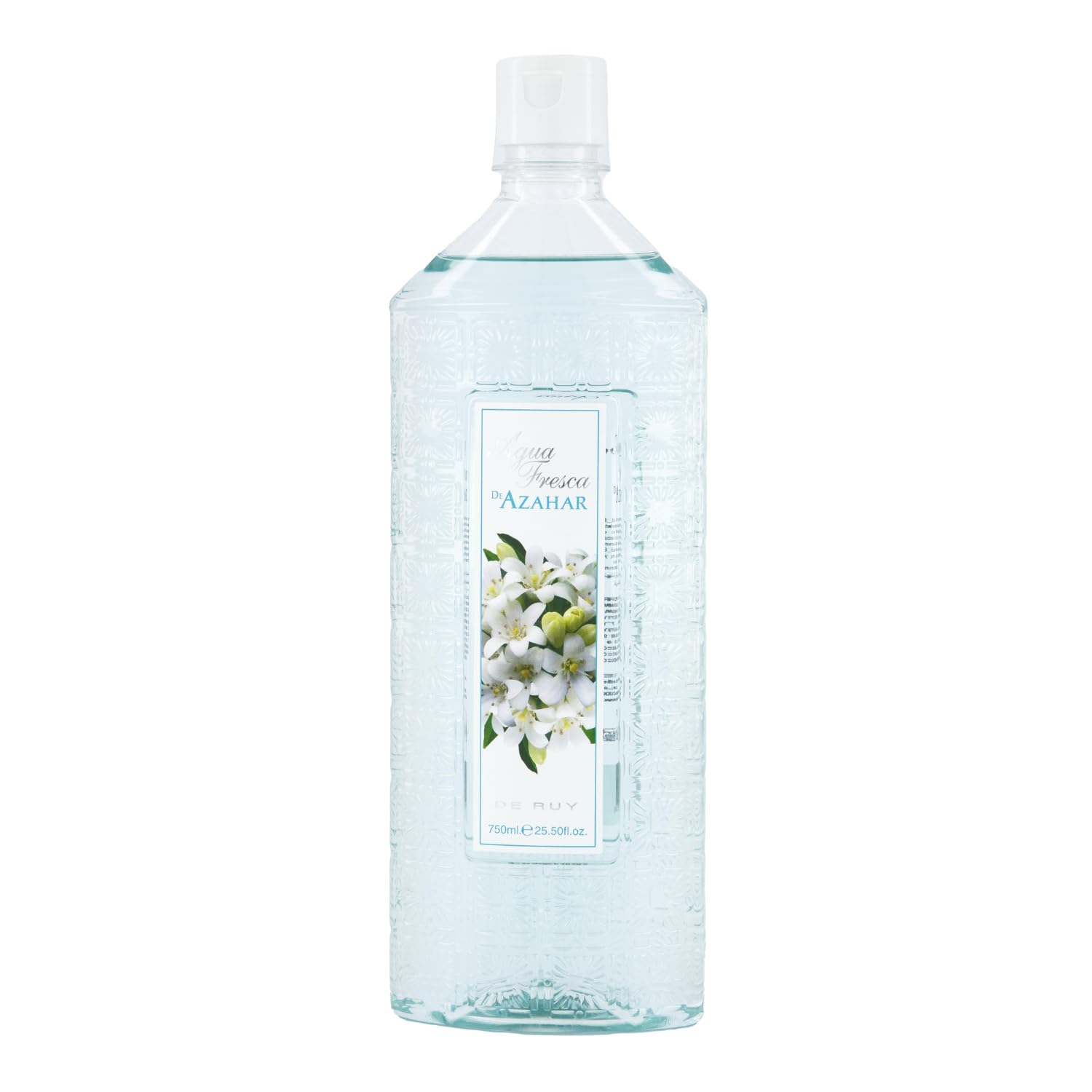 AGUA FRESCA DE RUY - Azahar, Perfume Unisex, 750 ml, Colonia Hombre y Mujer, Eau de Toilette Masculina y Femenina, Aroma Cítrico y Floral, Fragancia Suave de Larga Duración