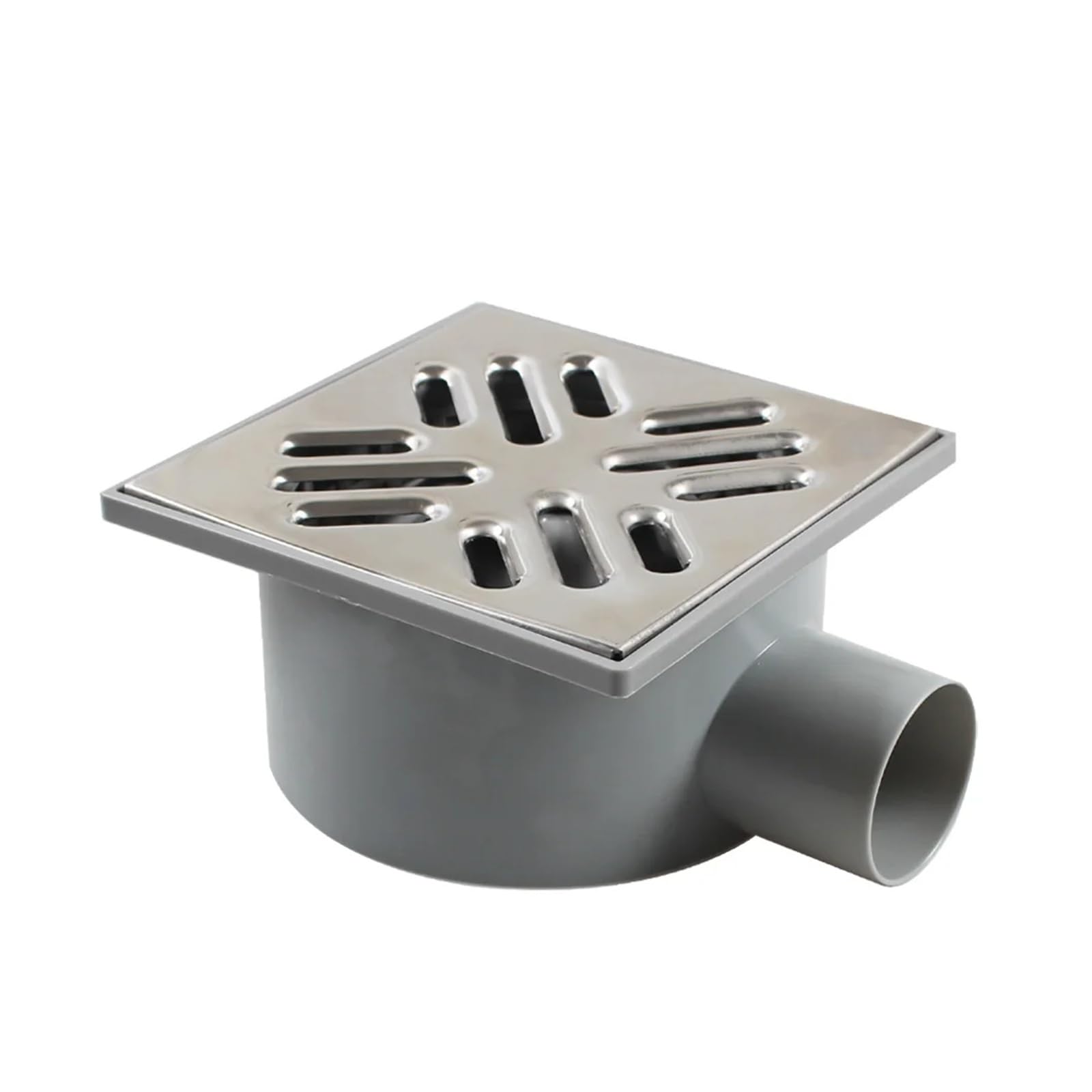 Déchets de drain sol carrés 148 * 148MM idéal pour douche à l'italienne