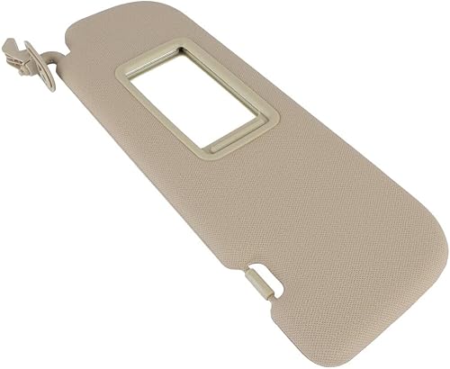 Miniatura 295 de SCITOO Visera solar para automóvil con espejo apto para 2010-2015 para CX-9 gris con techo solar (lado izquierdo del conductor)