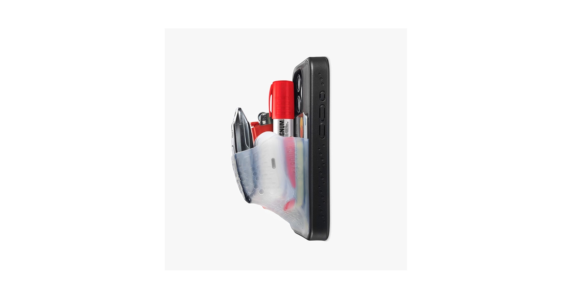 新品 NINJA LABS FLEX POUCH iPhone16pro Amazon.com: Ninja Labs Flex Pouch Phone Case (Stretches to