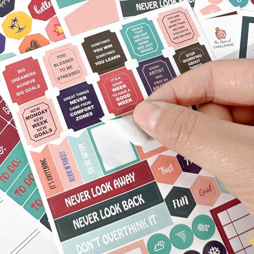 Suivi des dépenses non datées dans un carnet de planification financière haut de gamme - 7