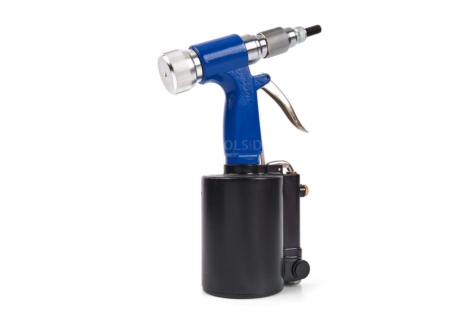 Pinza pneumatica professionale HBM per dadi per rivetti ciechi m4 - m10
