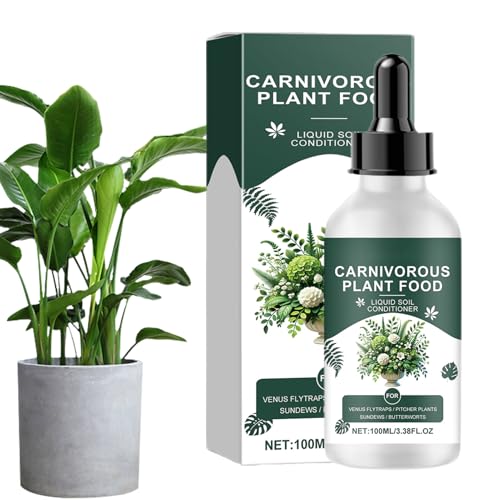 Alimento Para Plantas Carnívoras, Solución nutritiva para plantas 100 ml, alimento Venus Flytrap, suplemento de alimentación para plantasPara Venus Atrapamoscas Y Otras PlantasCarnívoras