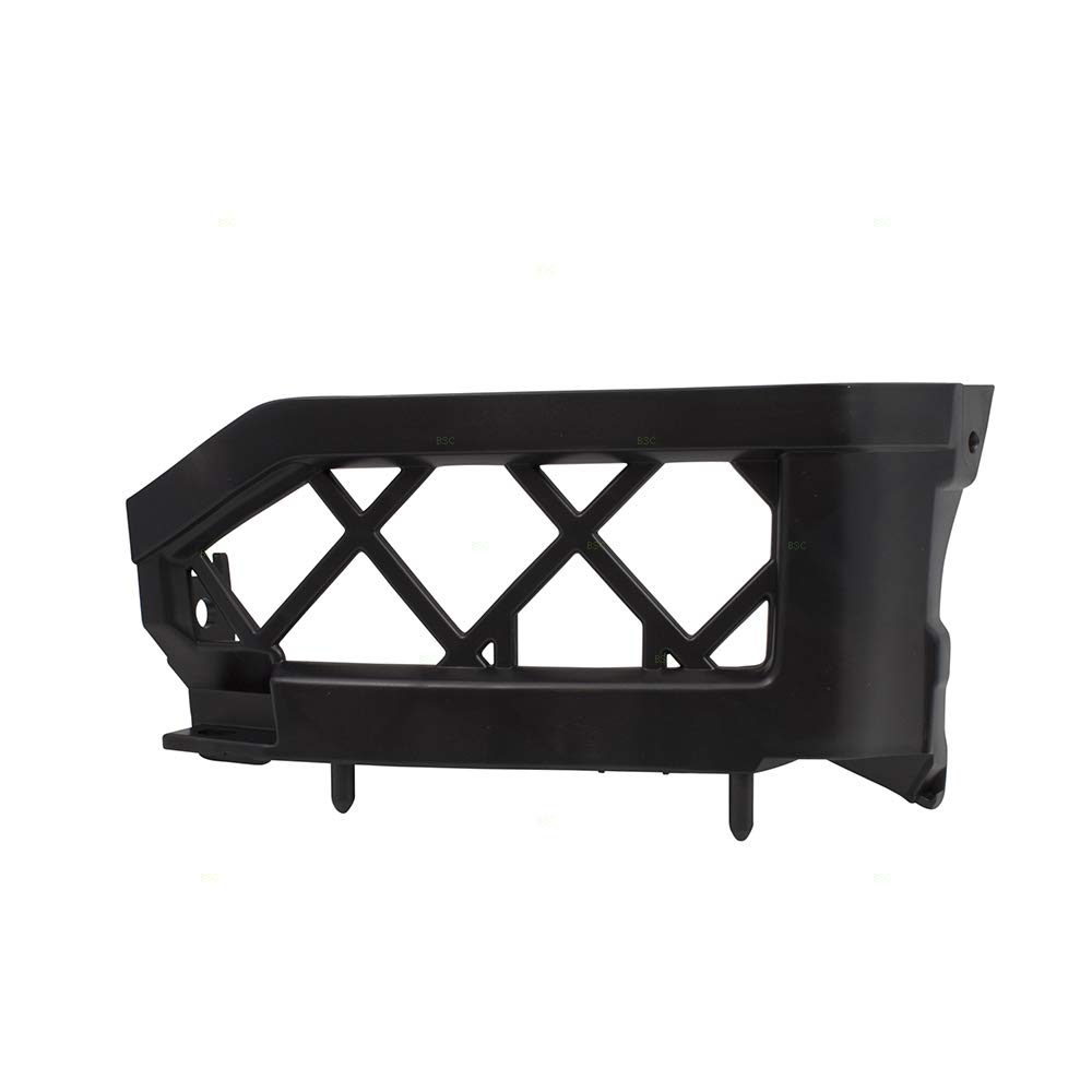 Brock Replacement Pair Set Front Bumper Left Side Brackets Support Covers Compatible with 05-18 Frontier Pickup Truck 05-12 Pathfinder 62223EA500 62222EA500