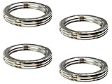 mbk stunt auspuff 33 mm Aussendurchmesser x 25,5 mm Innendurchmesser x 5 mm dick. Hersteller: Athena. Lieferinhalt: 4 Stück wie auf dem Produktbild abgebildet.