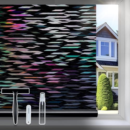 rabbitgoo Blackout Window Film Light Blocking with Kit, 35.4" x 78.5"