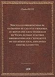  Nouvelles observations de guérisons de calculs urinaires, au moyen des eaux thermales de Vichy, suiv