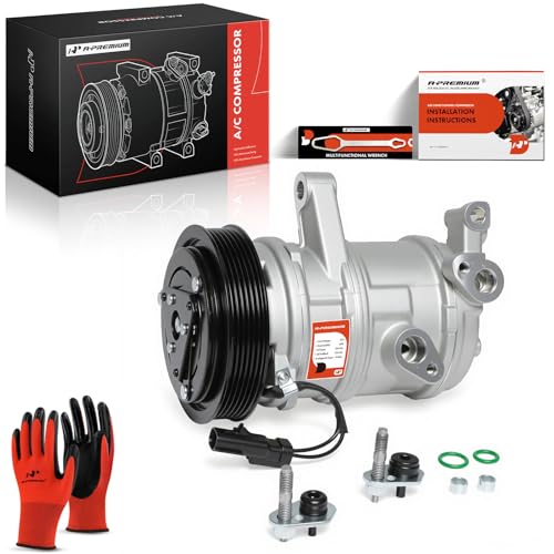 A-Premium Air Conditioner AC Compressor with Clutch Compatible with Dodge Nitro 3.7L 2007-2008, Jeep Liberty 3.7L 2006-2008, Sport Utility by A-Premium - Used condition - US$70.46