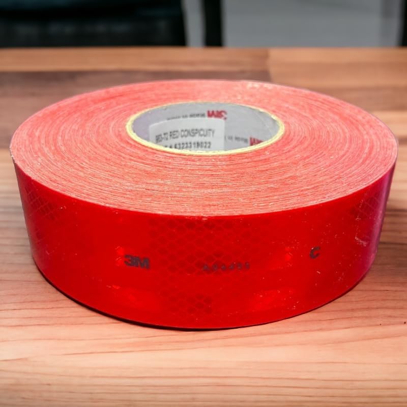 Image of 3M RETRO REFLECTIVE TAPE (Red)