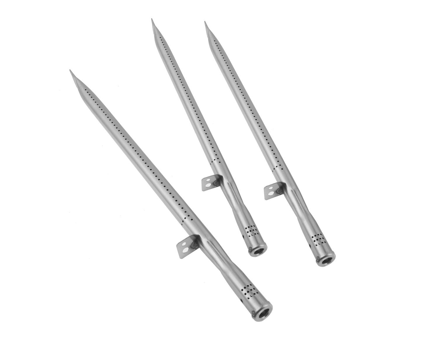 AJinTebySweetcook 17.7" Grill Burners Tube Replacement for Pit Boss Memphis Ultimate 4 in 1 Combo Smoker Grill, Stainless Gas Grill Burner Tube Kit-3 Pcs