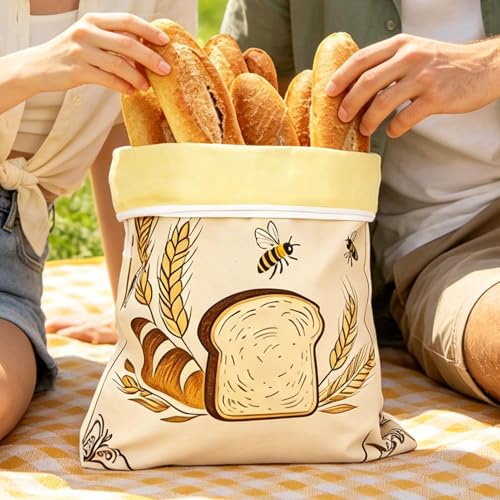 Bolsa de pan para viajes y panaderos ideal para mantener masas frescas en el coche 3