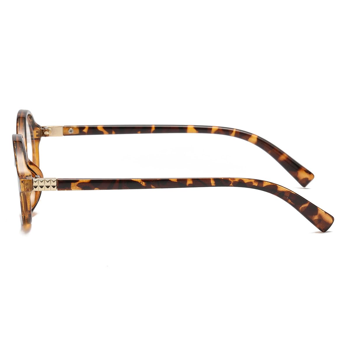 JOVAKIT Okulary retro blokujące niebieskie światło dla kobiet, styl vintage, lata 90., małe owalne oprawki, okulary
