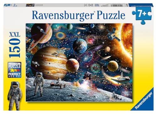 Ravensburger - Puzzle Enfant - 150 pièces XXL - dans l’Espace Infini - Fille ou garçon dès 7 Ans - Puzzle de qualité supérieure - 10016