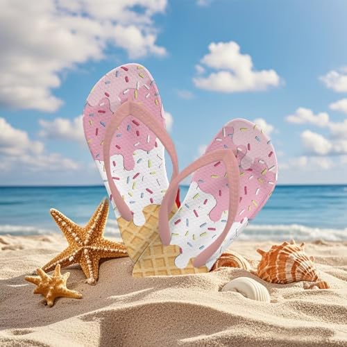 Little Kid Girls Boys Beach Pool Flip Flops Cartoon Sandals Water Shoes for Outdoor4
