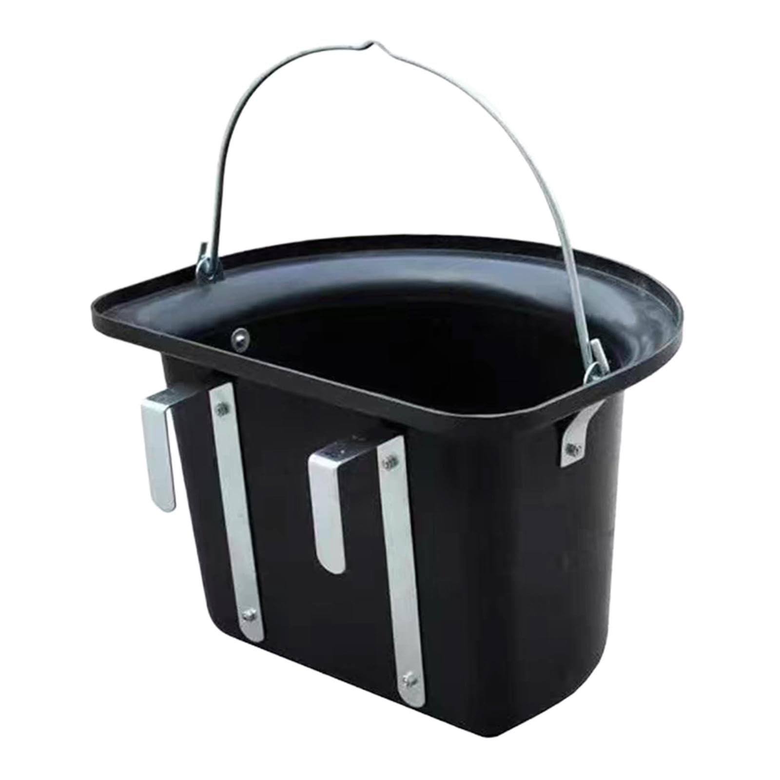 Amagogo Cubo de Alimentación para Caballos, Comedero Colgante, Fácil de Limpiar, Contenedor de Alimento para Animales de Granja, Comedero para Ranchos Y Granj