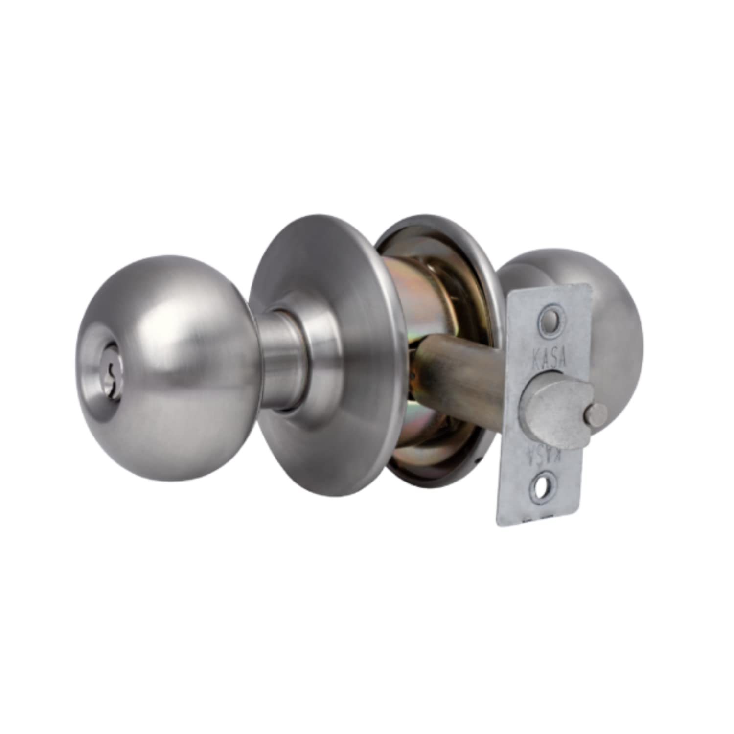 Europa R150SS 5 Pin Internal Round Door Lock with 3 Keys | Durable Stainless Steel Construction | Smooth Knob Operation | Silver Finish, Pack of 1-picture-12
