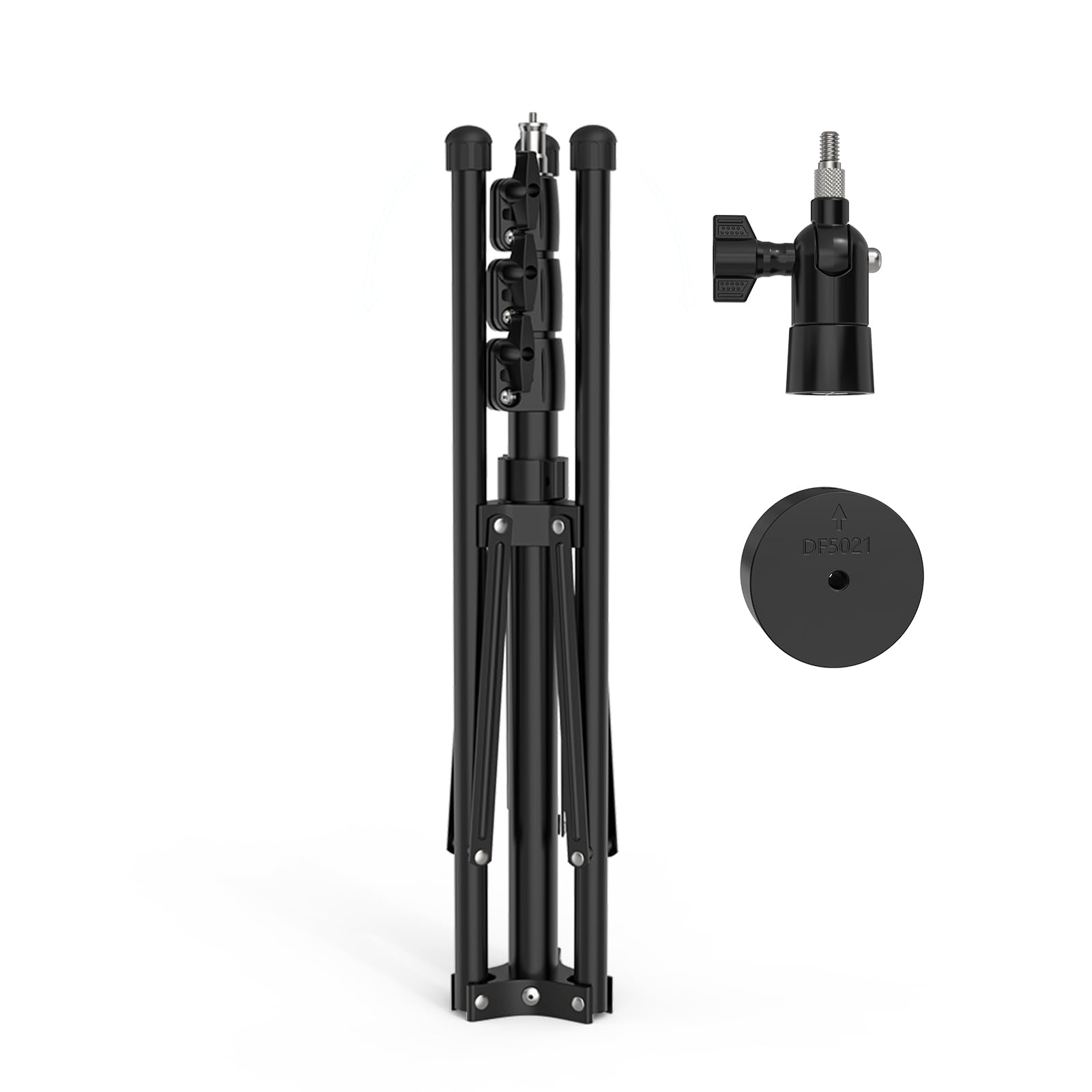 Starlink Mini trépied Starlink Mini trépied en alliage d'aluminium, hauteur réglable 165,1 cm avec filetage de 6,35 mm à 20, compatible avec Starlink Mini/Mini X Standard Dishy