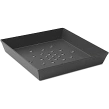Lloydpans Kitchenware USA Made Hard Anodized 12 Inch by 12 by 2 Inch Perforated Deep Dish Pizza Pan