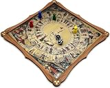 Brimtoy - Jeu de société en bois Game of Goose - 2 à 4 joueurs, dès 6 ans