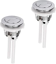 NUOBESTY 2 Piezas De Botón Doble Para Tanque De Agua Manija De Descarga Universal Para Inodoro Accesorio Para Inodoro Botón De Descarga De Cisterna Botón Pulsador De Doble Descarga
