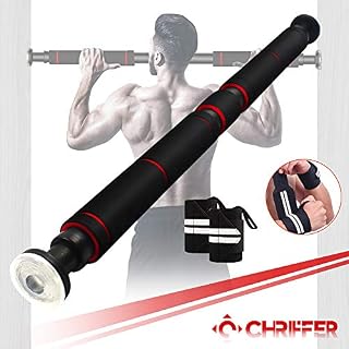 Chriffer Pull Up Bar, Chin up Bar for Doorway, Heavy Duty Door Exercise